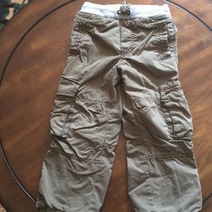 Mini Boden lined cargo pants size 5